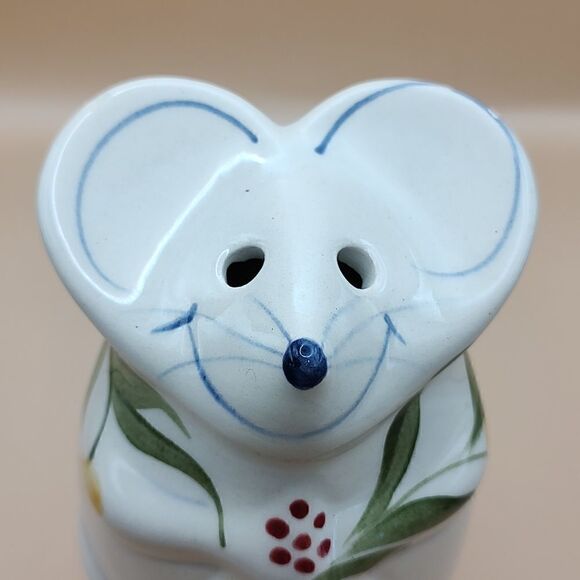 Vintage Gates-Ware Ceramic Mouse Cheese Shaker - Picture 5 of 8